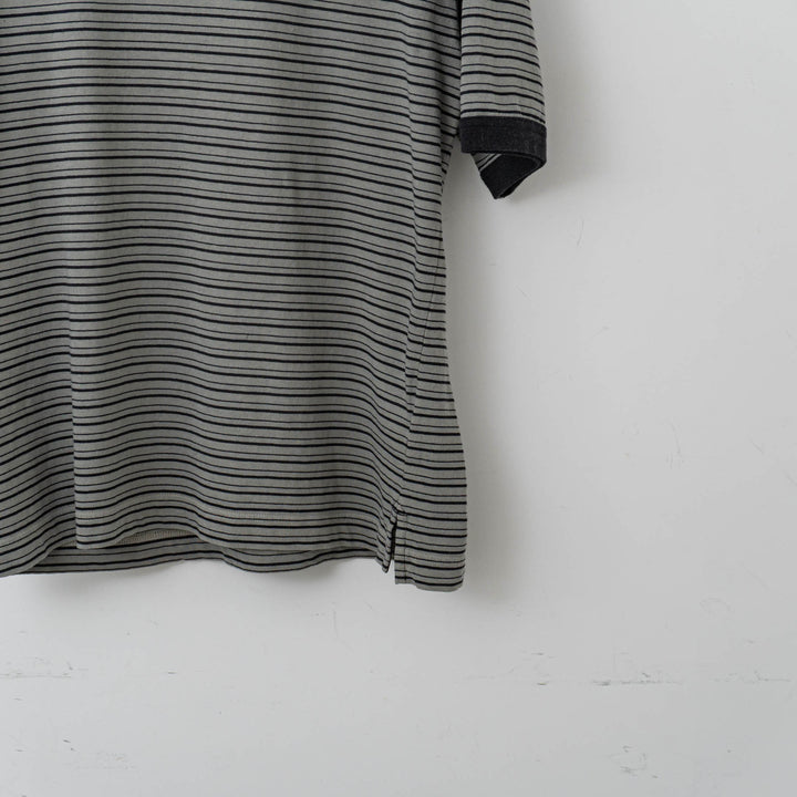 MHL. /MEN　 COTTON LINEN STRIPE JERSEY 5965166511