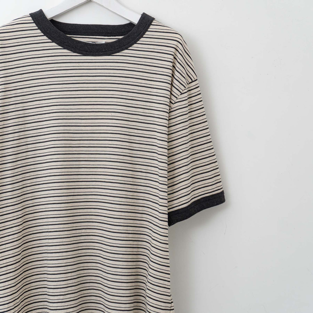 MHL.｜MEN　 COTTON LINEN STRIPE JERSEY 5965166511（042.natural）