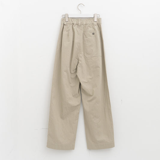 MHL.｜WOMEN　COTTON LINEN TINY RIPSTOP TROUSERS 595-6240200 -suomi