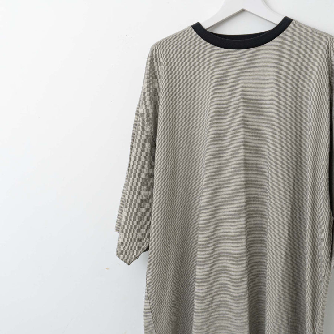 KAPTAIN SUNSHINE/　Hard Twisted Stripe Jersey S/S Tee