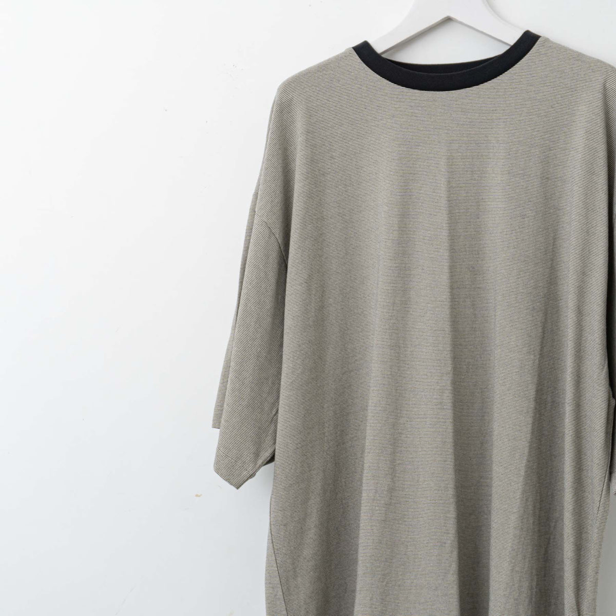 KAPTAIN SUNSHINE｜Hard Twisted Stripe Jersey S/S Tee