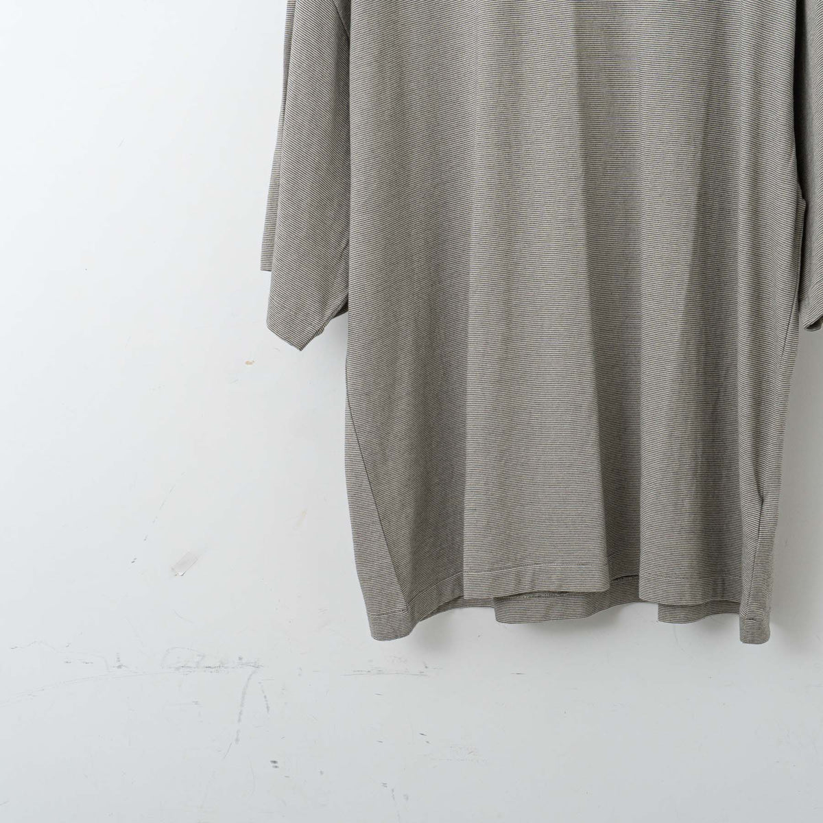 KAPTAIN SUNSHINE｜Hard Twisted Stripe Jersey S/S Tee