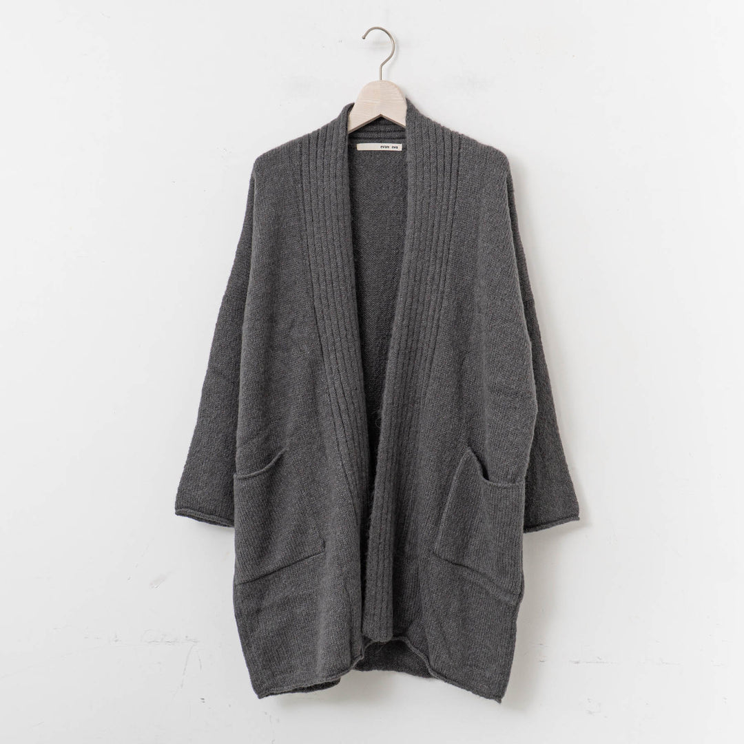evam eva/　alpaca wool robe E233K144