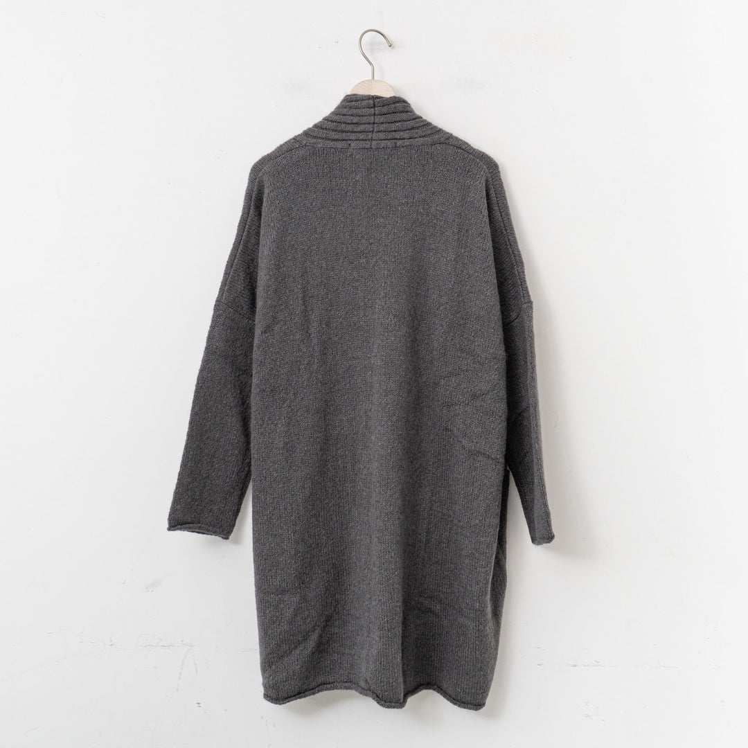 evam eva/　alpaca wool robe E233K144