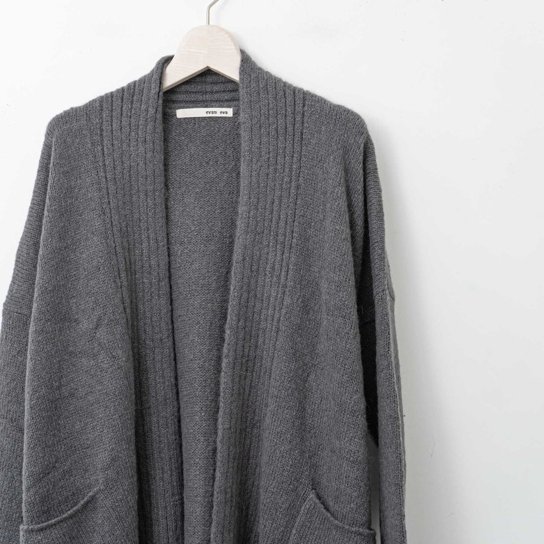 evam eva/　alpaca wool robe E233K144