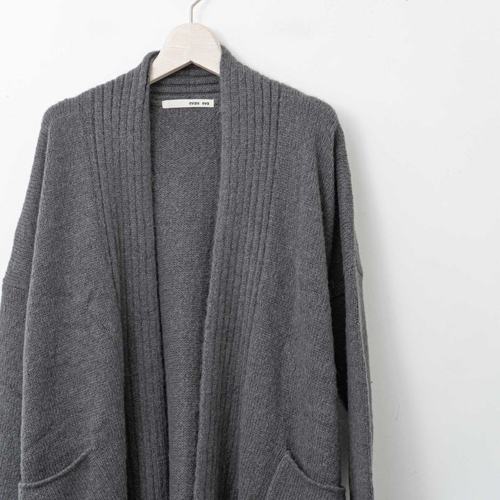 evam eva/　alpaca wool robe E233K144