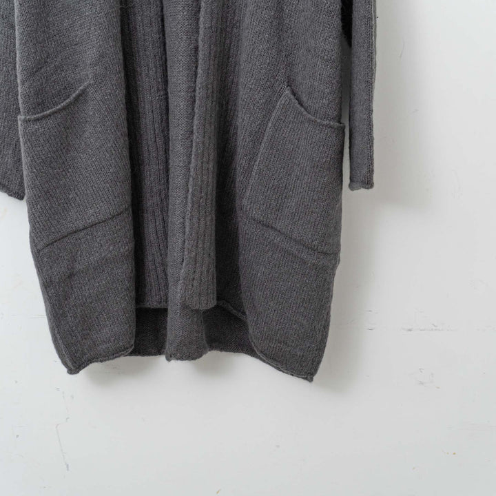 evam eva/　alpaca wool robe E233K144