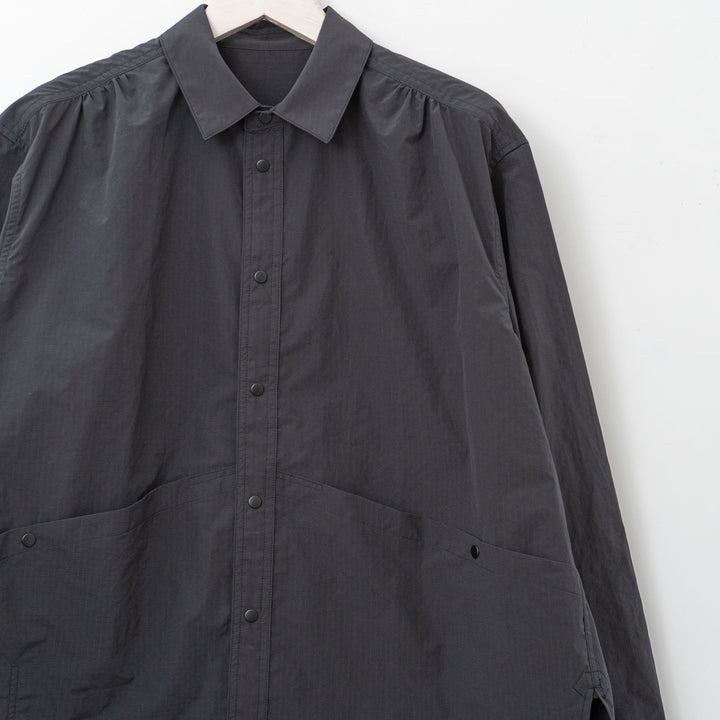 ASEEDONCLÖUD/WOMEN　HW handsfree shirt col.black 251610