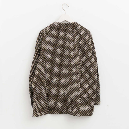 homspun｜WOMEN　小花プリントフラットカラーブラウス 262-5758-suomi