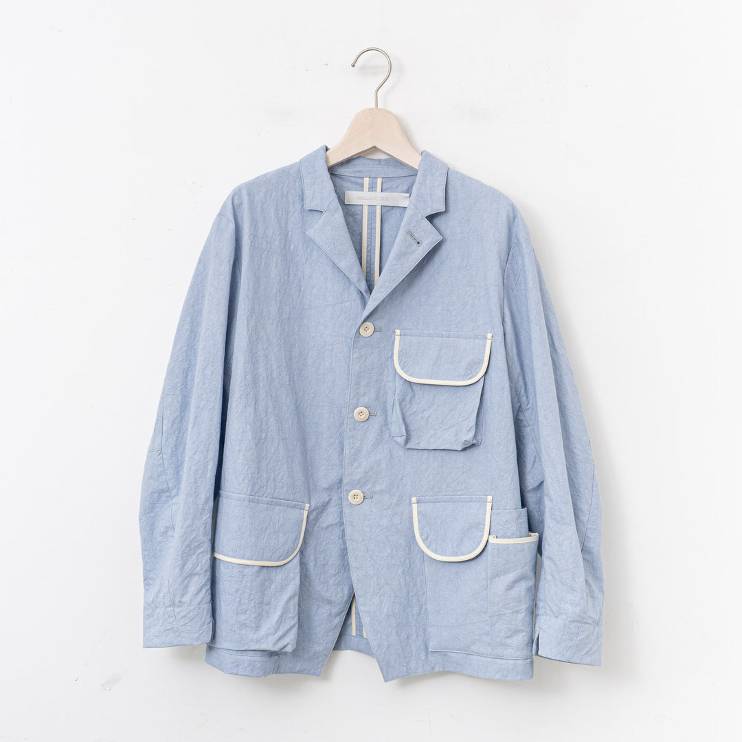 ASEEDONCLÖUD/　family traditions jacket col.light blue 251202