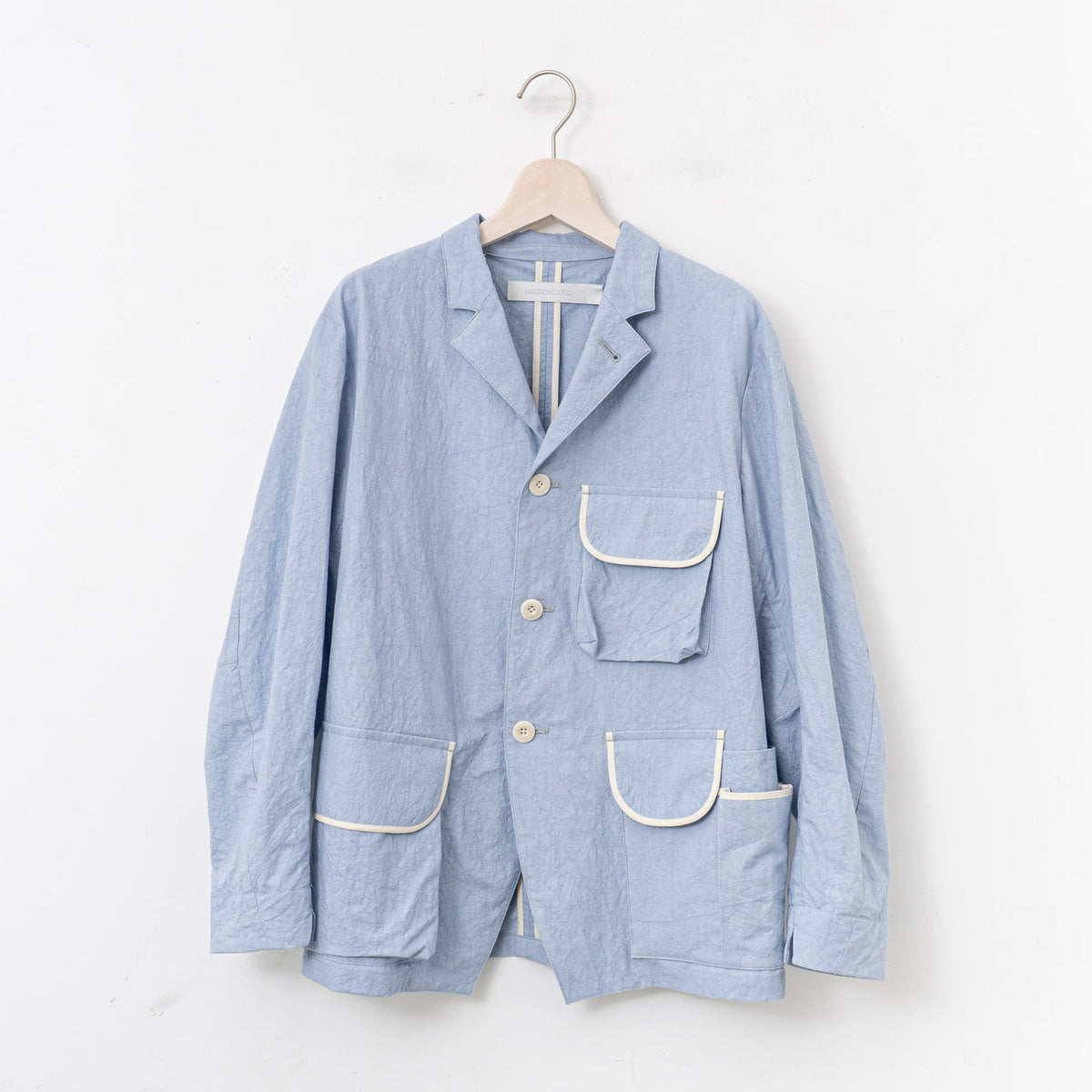 【SALE】ASEEDONCLÖUD｜family traditions jacket col.light blue 251202-H
