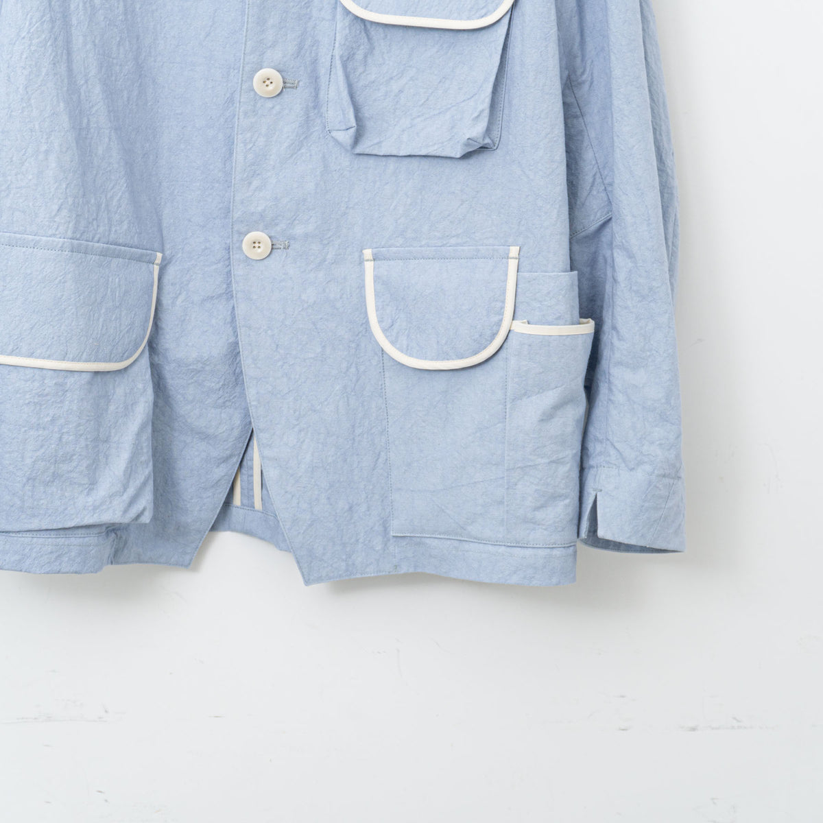 【SALE】ASEEDONCLÖUD｜family traditions jacket col.light blue 251202-H