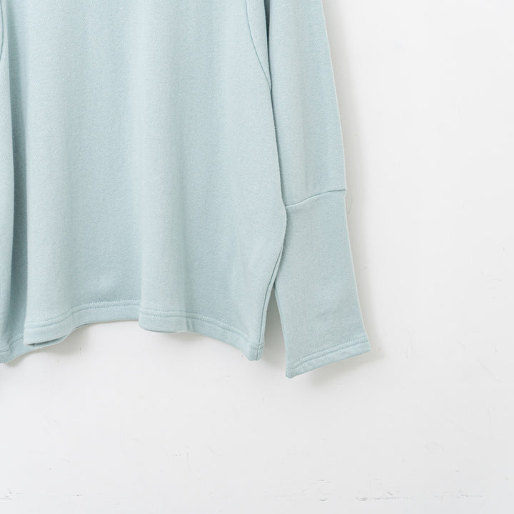 homspun/WOMEN　ムラ毛裏糸長袖プルオーバー　251-6546