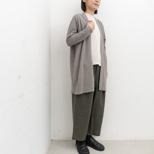 evam eva｜hemp cotton robe E261K115