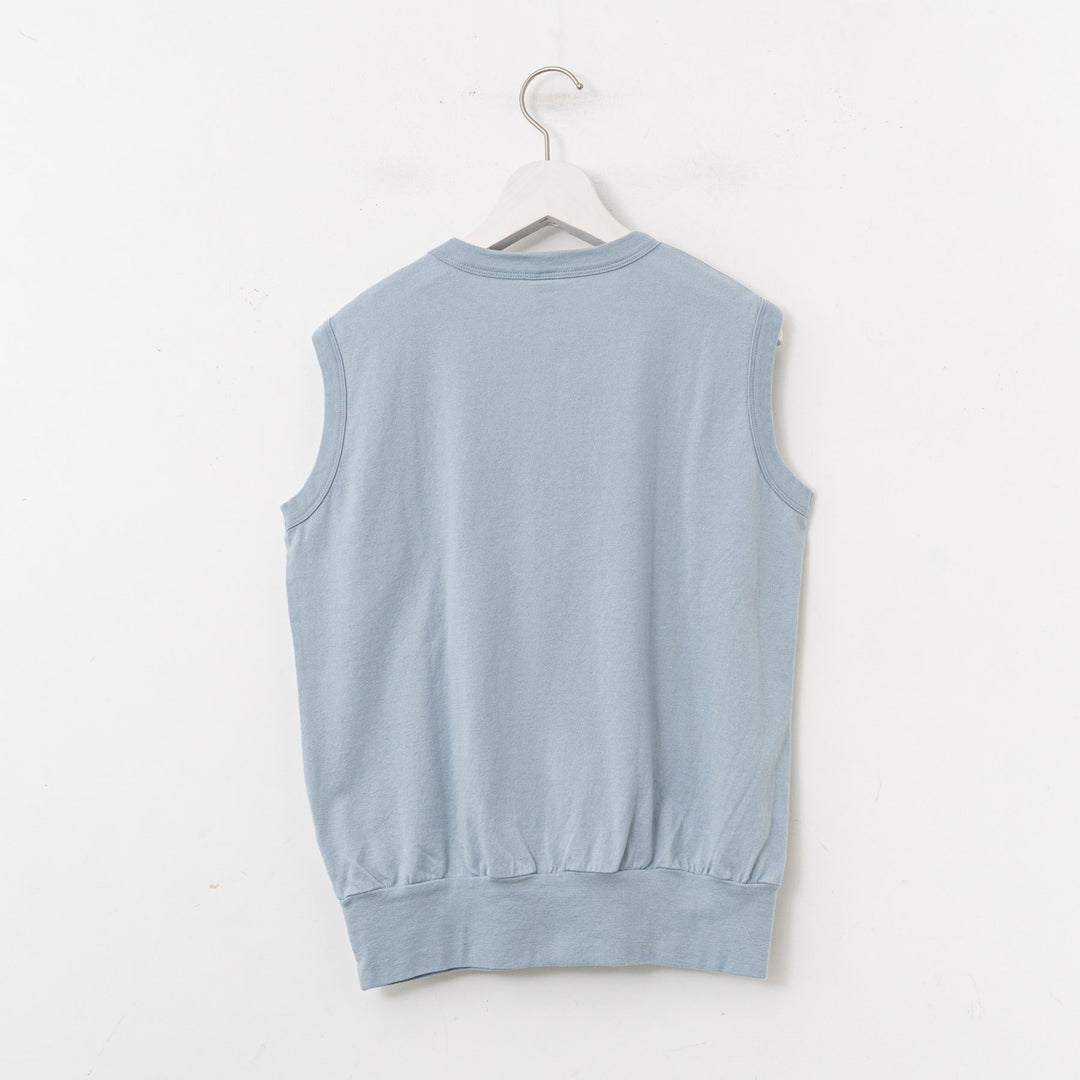 homspun/WOMEN　40/2天竺ノースリーブプルオーバー 251-6346