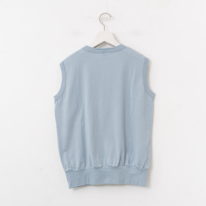 homspun/WOMEN　40/2天竺ノースリーブプルオーバー 251-6346