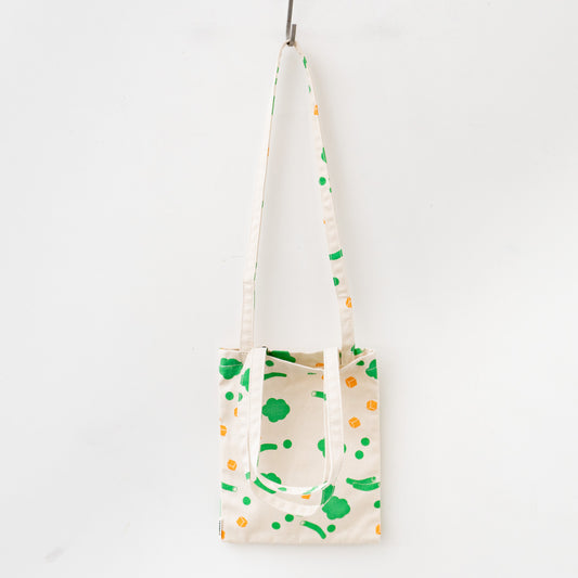TEMBEA｜3HANDLE TOTE SMALL COL.MIX-VEGETABLE/NATURAL