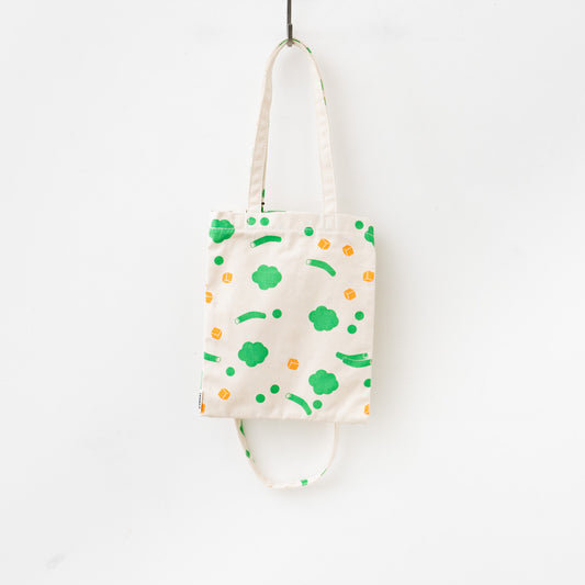 TEMBEA｜3HANDLE TOTE SMALL COL.MIX-VEGETABLE/NATURAL