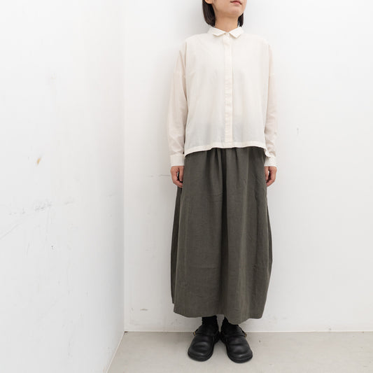 evam eva｜water linen skirt E263T009