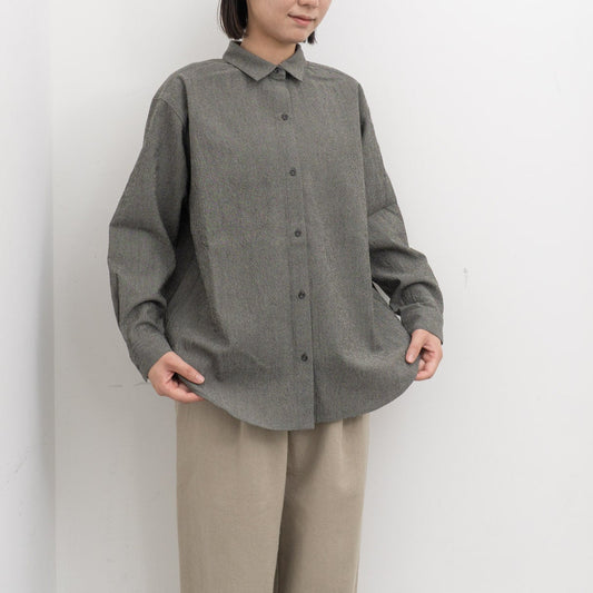 evam eva｜wool shirt E263T081