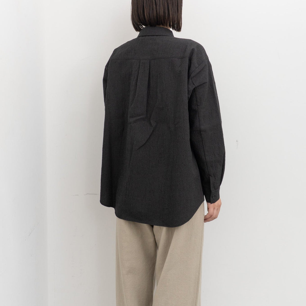 evam eva｜wool shirt E263T081