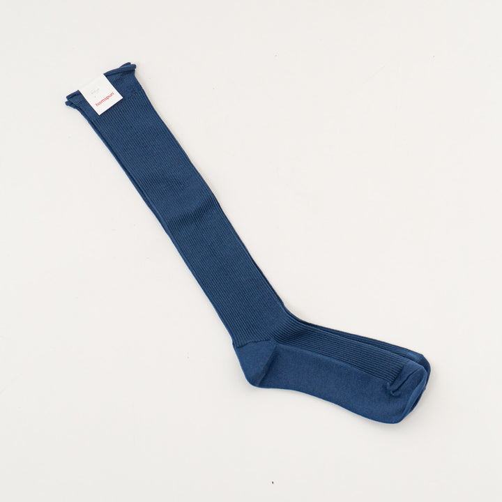 homspun /WOMEN　シルケットコットンハイソックス 251-8286