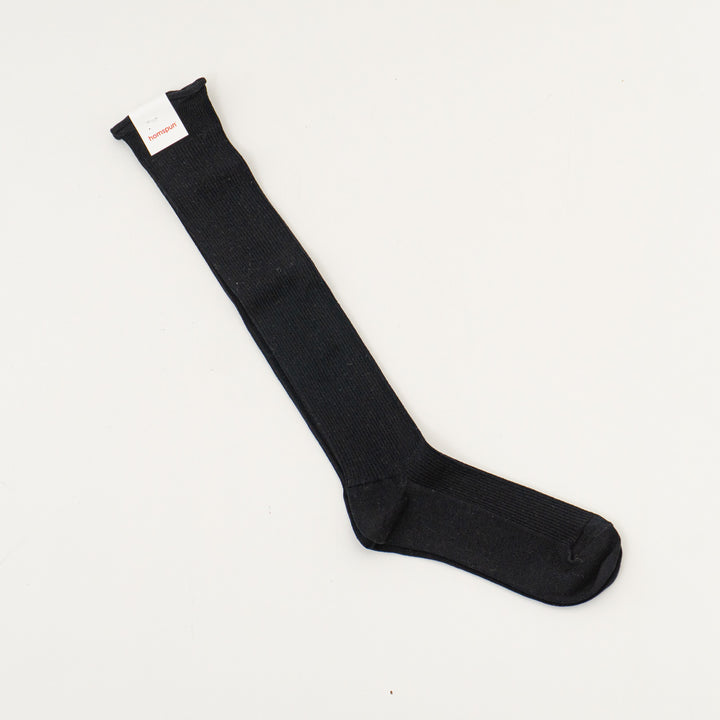 homspun /WOMEN　シルケットコットンハイソックス 251-8286