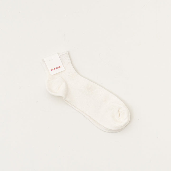 homspun /WOMEN　リネンショートソックス 251-8221