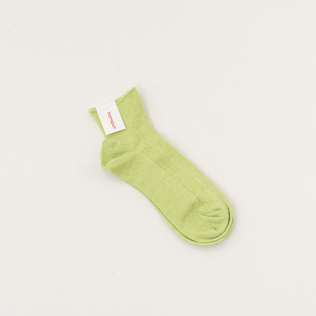 homspun /WOMEN　リネンショートソックス 241-8221