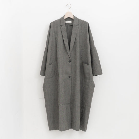 evam eva｜wool long jacket E263T082