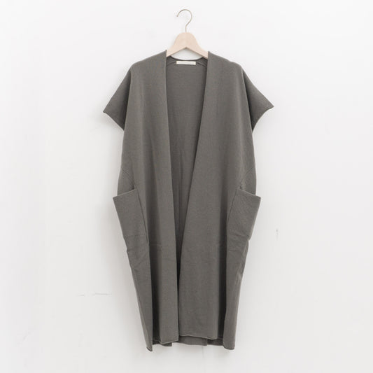 evam eva｜wool long vest E263K066