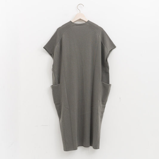 evam eva｜wool long vest E263K066