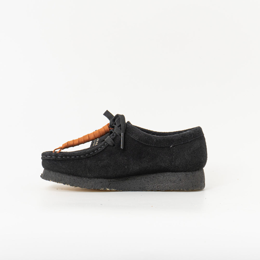 CLARKS ORIGINALS/WOMEN　Wallabee cola suede black -D
