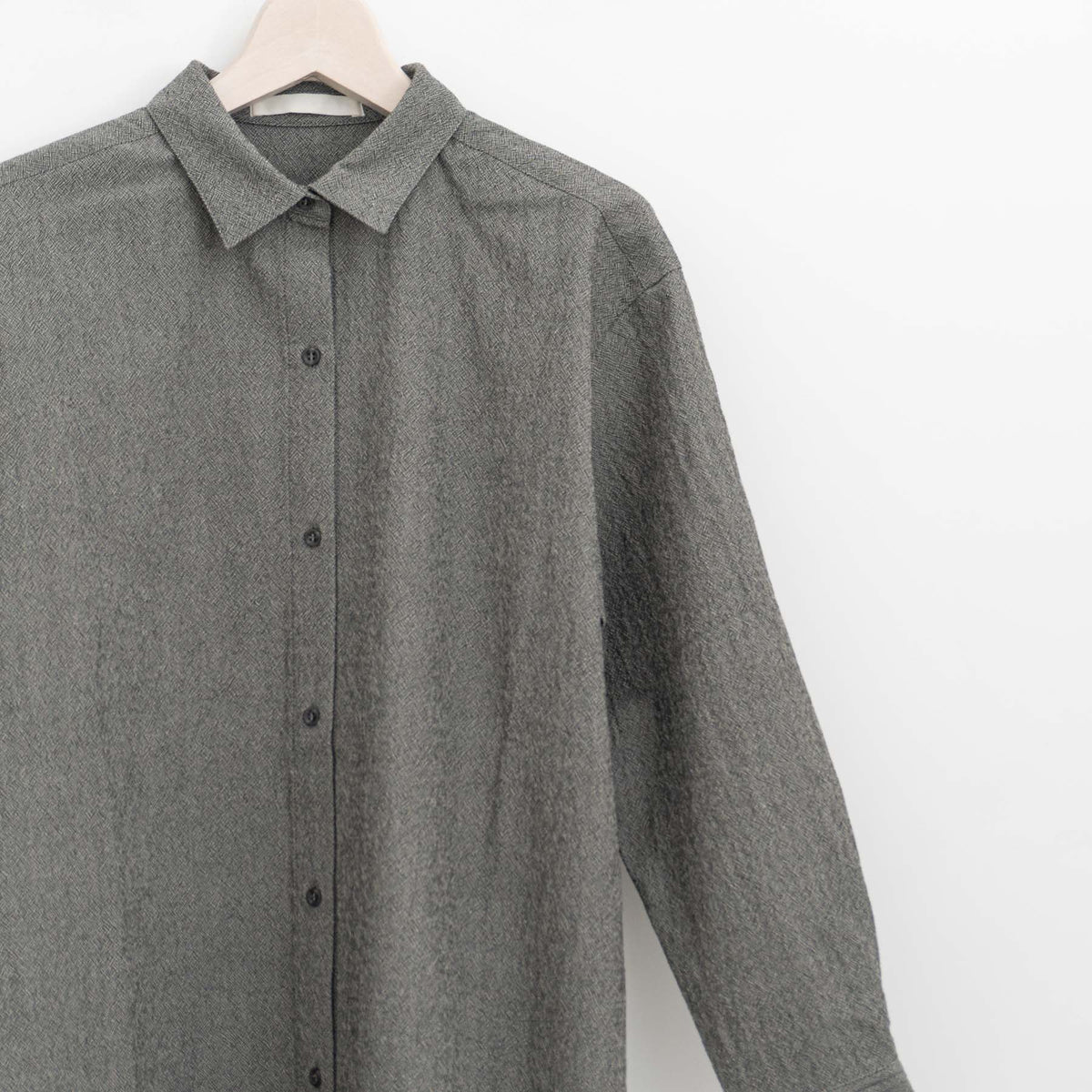 evam eva｜wool shirt E263T081