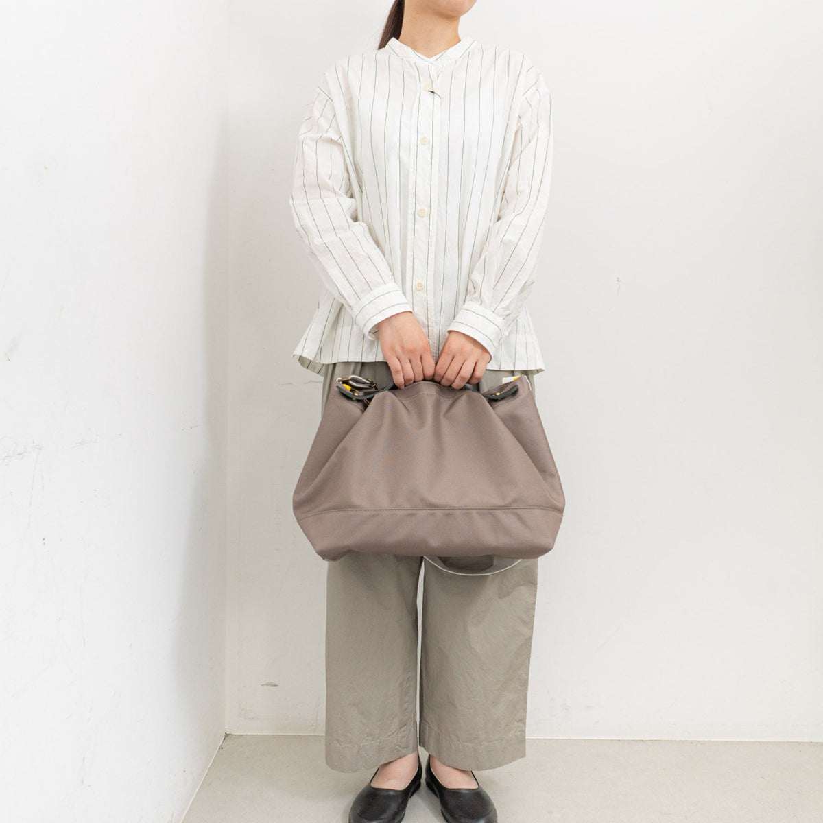 MARINE DAY｜LEAF col.greige×bk -Y