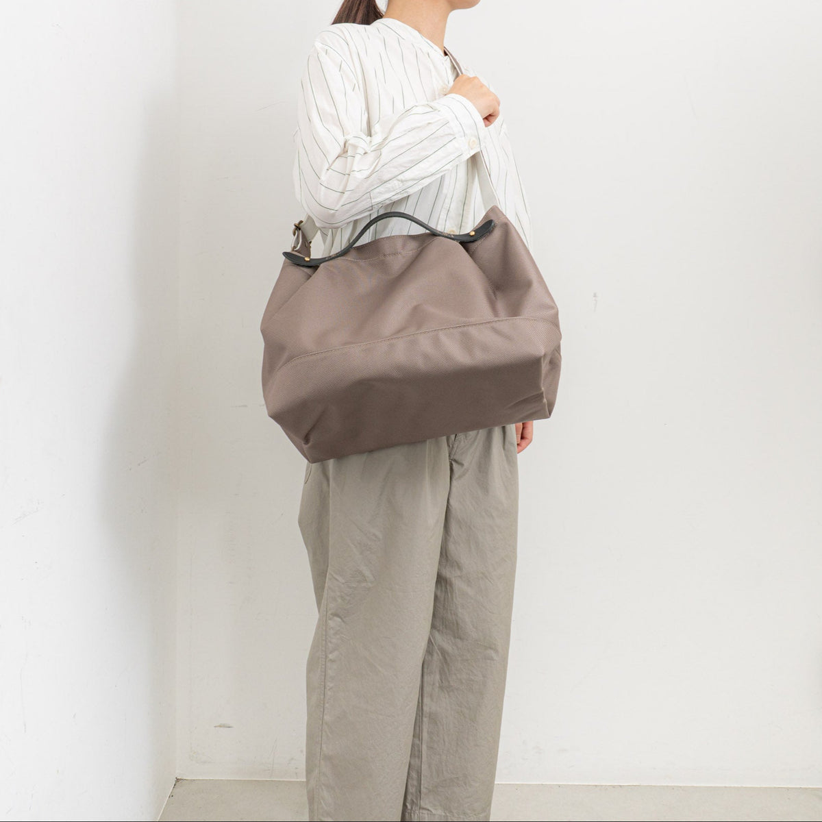 MARINE DAY｜LEAF col.greige×bk -Y