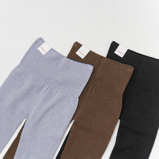 homspun｜WOMEN　綿コーマ糸起毛レギンス 262-8312A-D