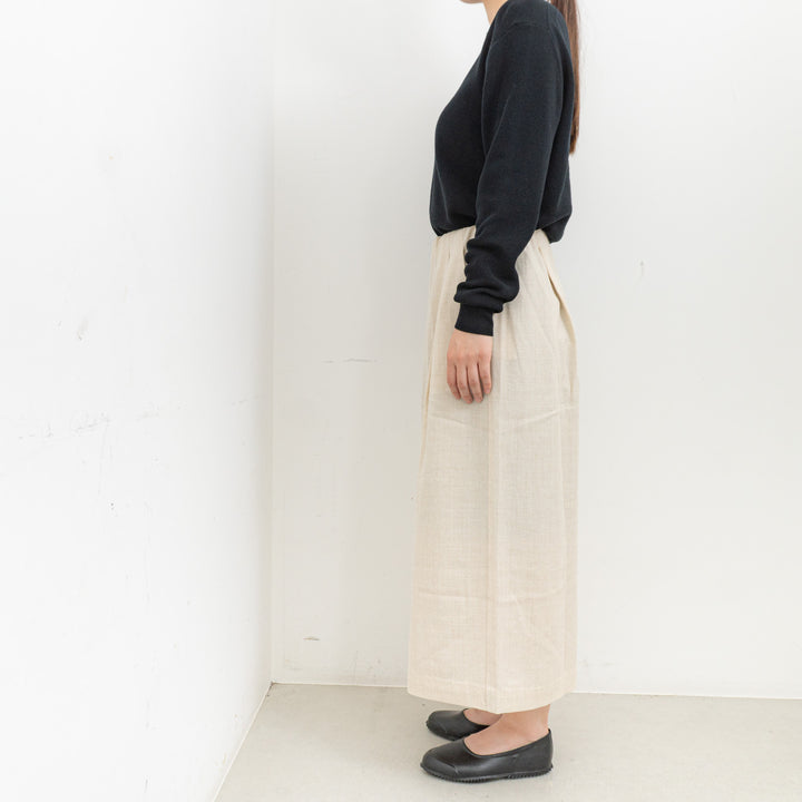 evam eva/　wool skirt E233T174