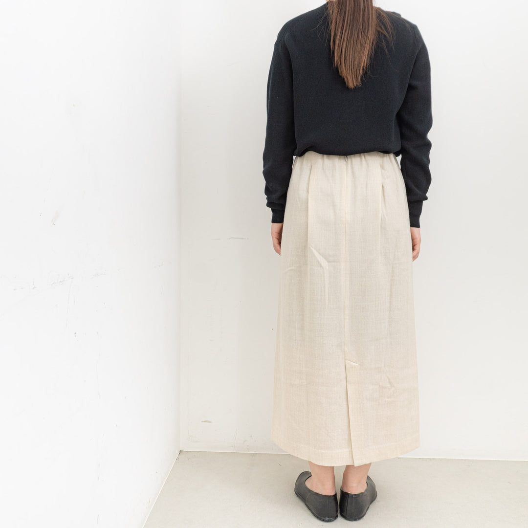 evam eva/　wool skirt E233T174
