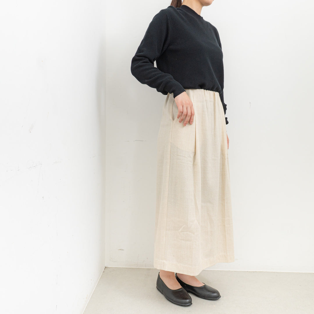 evam eva/　wool skirt E233T174