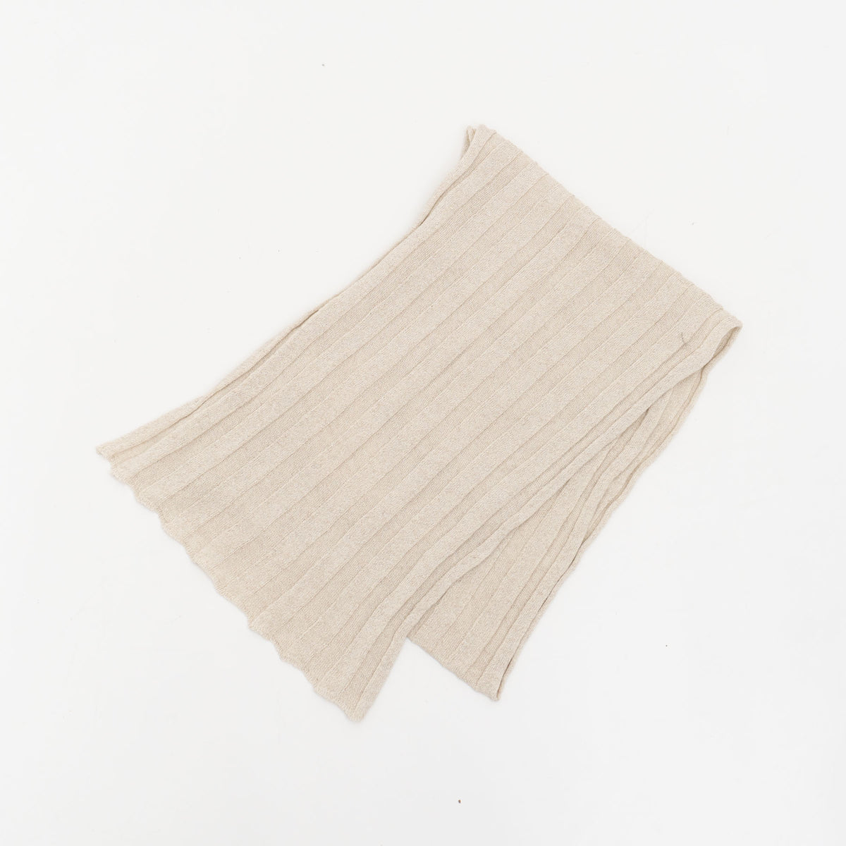 SASAWASHI｜ニットストール WST-06（beige）