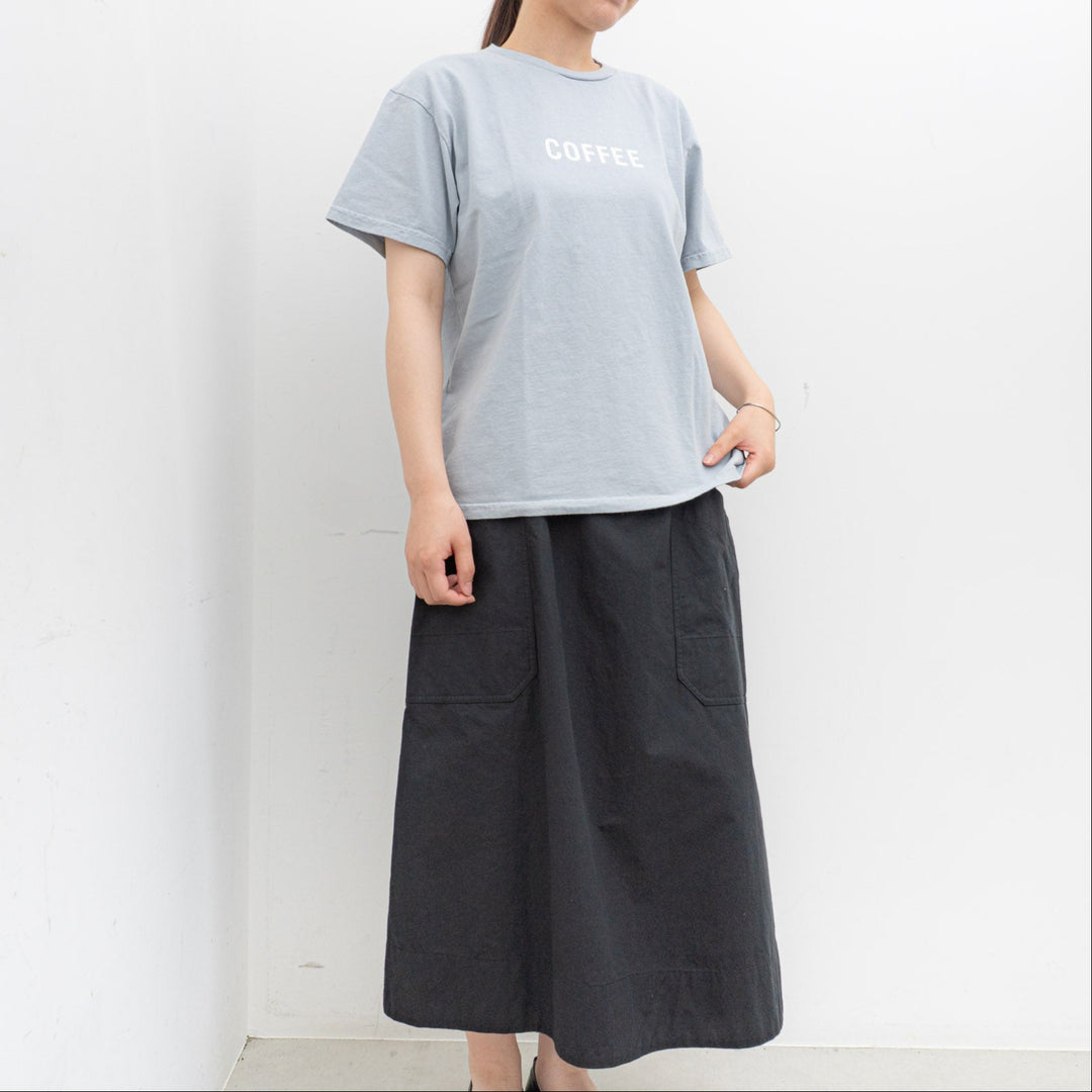 SUNSHINE+CLOUD/UNISEX　grown in the sun Tシャツ COFFEE-MILK