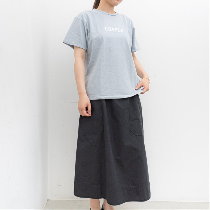 SUNSHINE+CLOUD/UNISEX　grown in the sun Tシャツ COFFEE-MILK