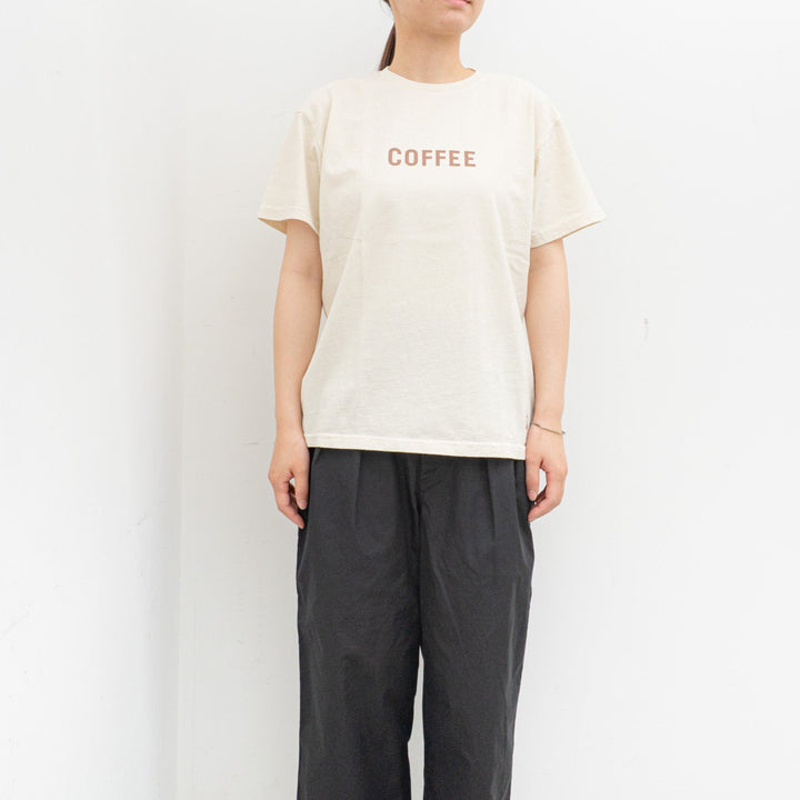 SUNSHINE+CLOUD/UNISEX　grown in the sun Tシャツ COFFEE-MILK