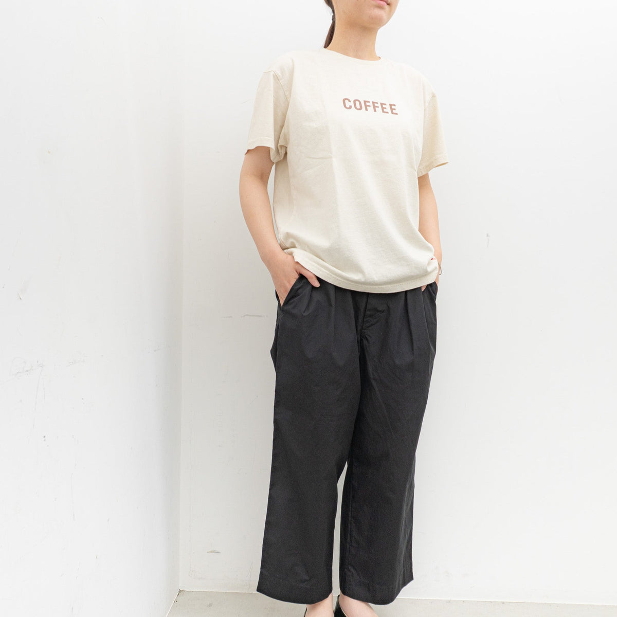 SUNSHINE+CLOUD｜UNISEX　grown in the sun Tシャツ COFFEE-MILK