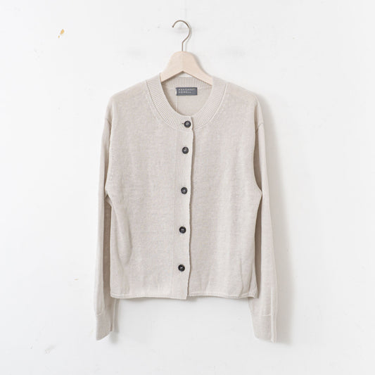 MARGARET HOWELL｜WOMEN　TWISTED LINEN COTTON　5785164002-suomi（021.light grey）