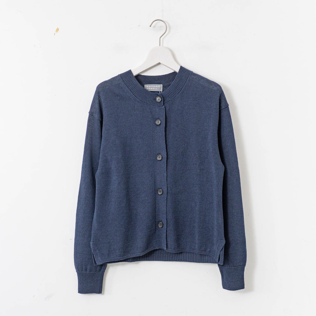 MARGARET HOWELL｜WOMEN　TWISTED LINEN COTTON　5785164002-suomi（114.dark blue）