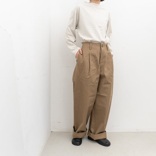 ASEEDONCLÖUD｜HW wide trousers 262505-D