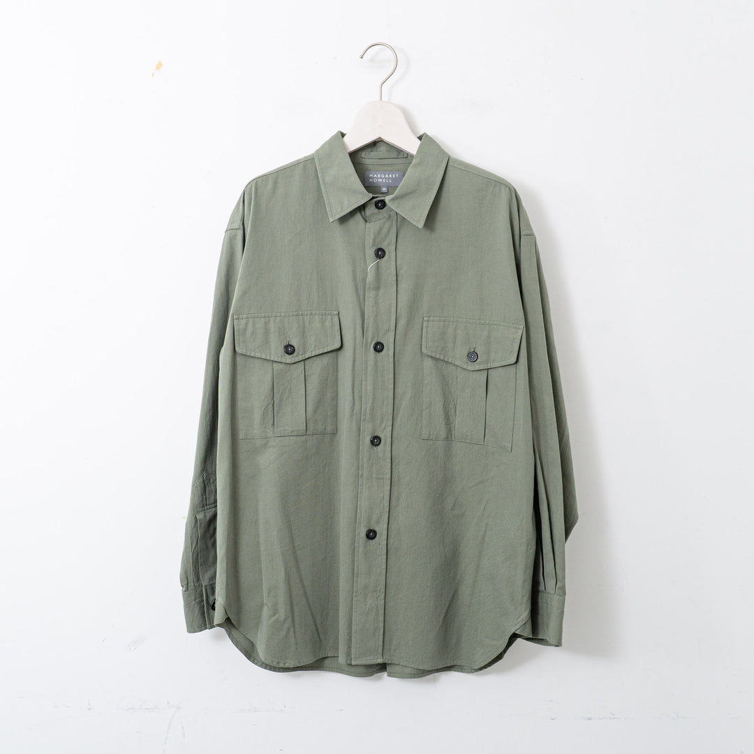 MARGARET HOWELL /MEN　COTTON TWILL SHIRTING 5795150007-suomi