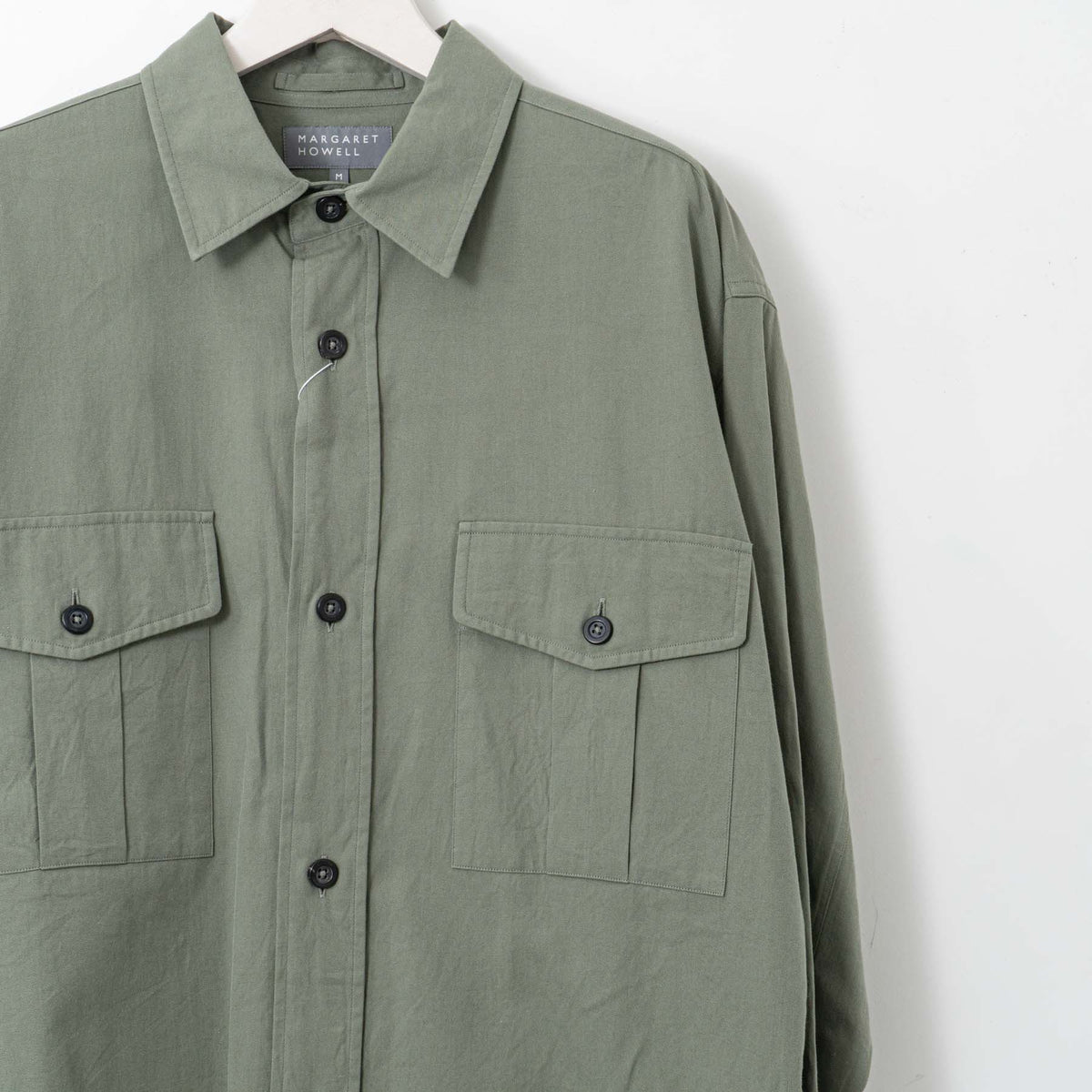 MARGARET HOWELL｜MEN　COTTON TWILL SHIRTING 5795150007-suomi